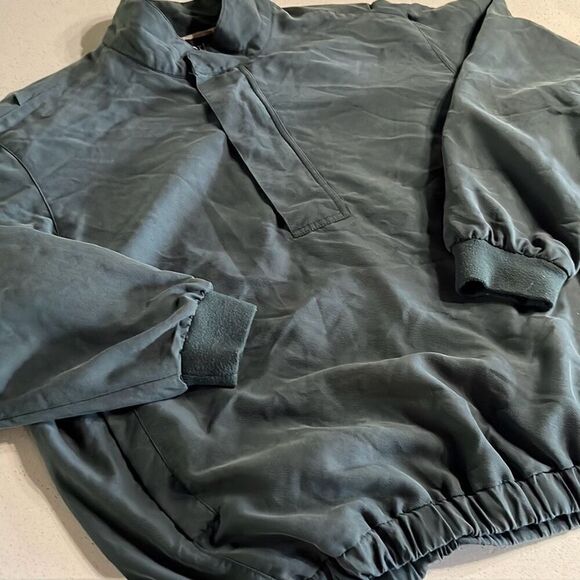 FootJoy FJ Long Sleeve 1/4 Zip Pullover Rain Wind Jacket Mens M - Picture 1 of 8